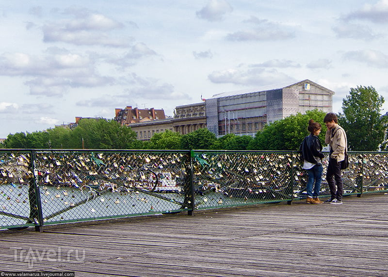 Мост Искусств (Pont des Arts), Париж / Фото из Франции