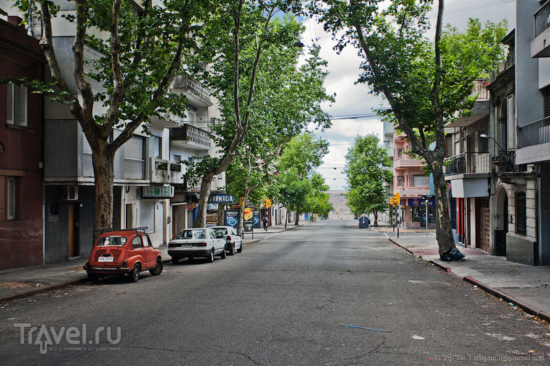 Безлюдные кварталы постновогоднего Монтевидео / Фото из Уругвая