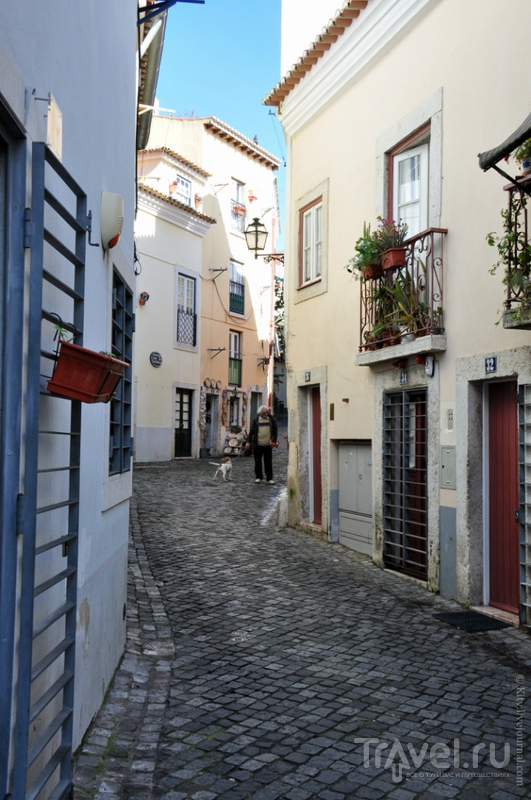 Алфама - арабский квартал Лиссабона / Фото из Португалии