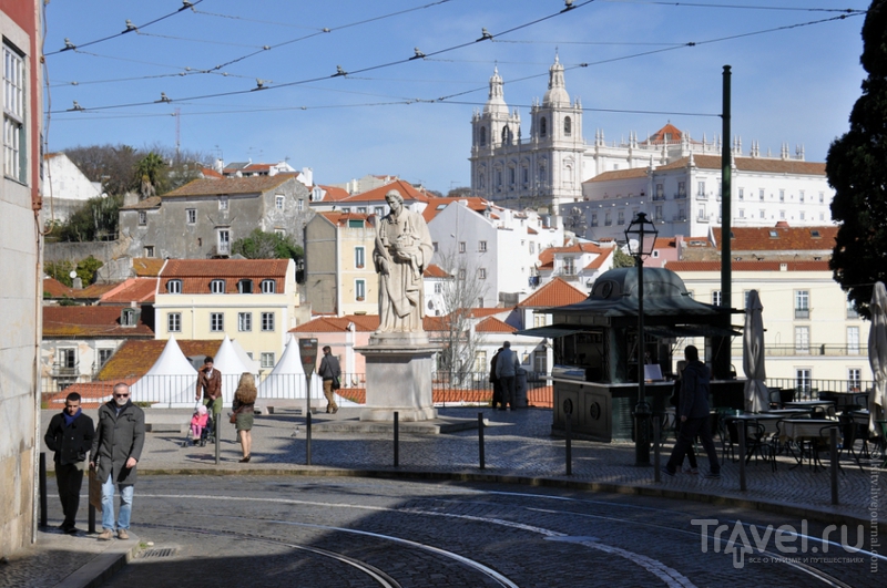 Алфама - арабский квартал Лиссабона / Фото из Португалии