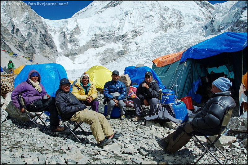 Базовый лагерь Эвереста и озера Гокио, перевалы Ренджо-Ла и Чо-Ла / Фото из Непала