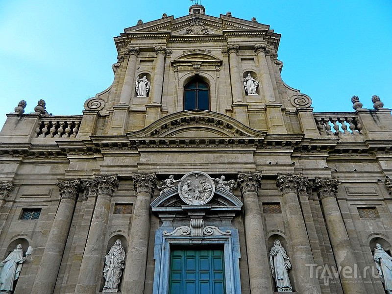 Церковь Santa Teresa alla Kalsa.в Палермо, Италия / Фото из Италии