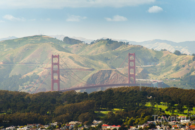 Мост "Золотые ворота" в Сан-Франциско / Фото из США