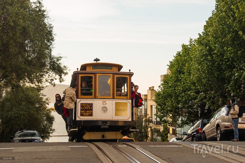 Трамвай в Сан-Франциско / Фото из США