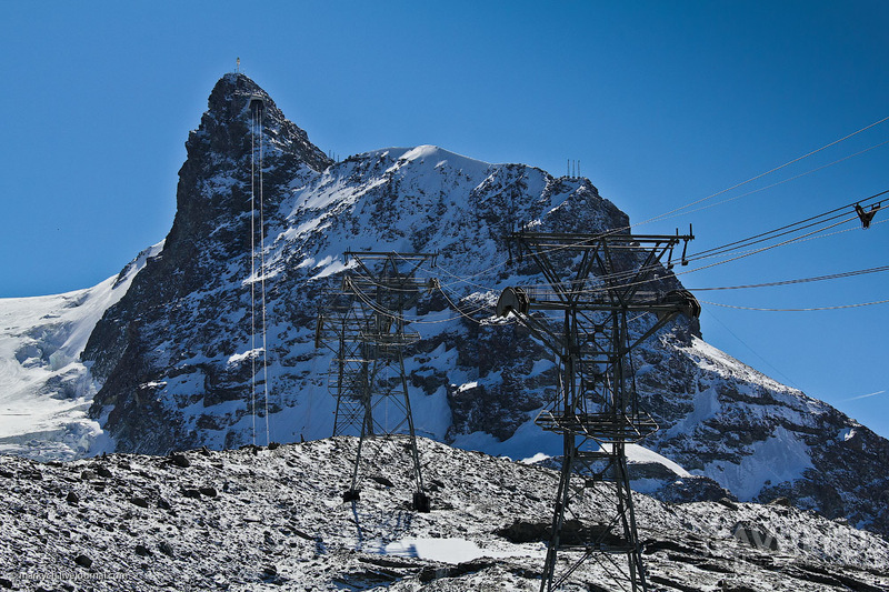 Подъем на Klein Matterhorn / Фото из Швейцарии