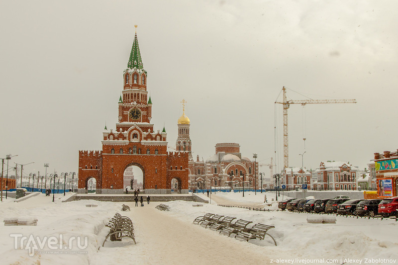 Благовещенская башня в Йошкар-Оле / Фото из России