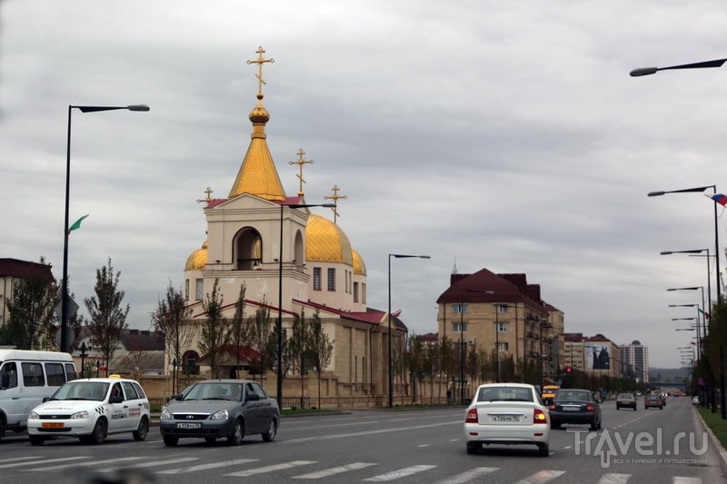 Скромный православный храм в Грозном / Фото из России