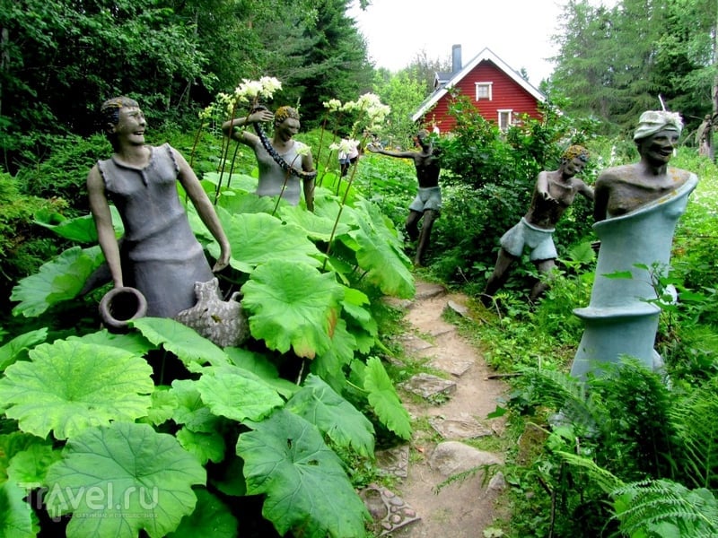 На создание парка скульптур финский художник Вейё Рёнккёнэн потратил полвека / Финляндия