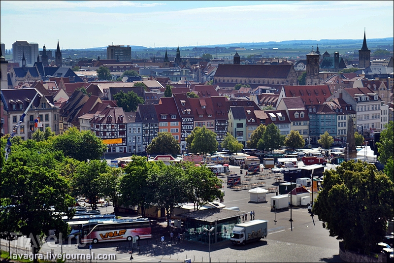 Удивительный город Эрфурт / Фото из Германии