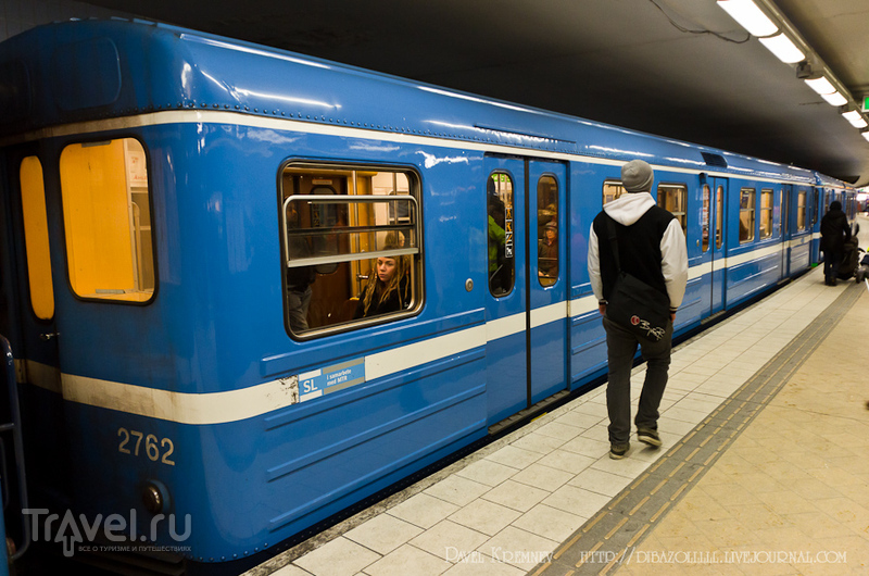 Стокгольмское метро / Фото из Швеции