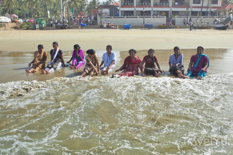 Индия, штат Керала, курорт Ковалам и пляжный отдых с ребёнком / Индия