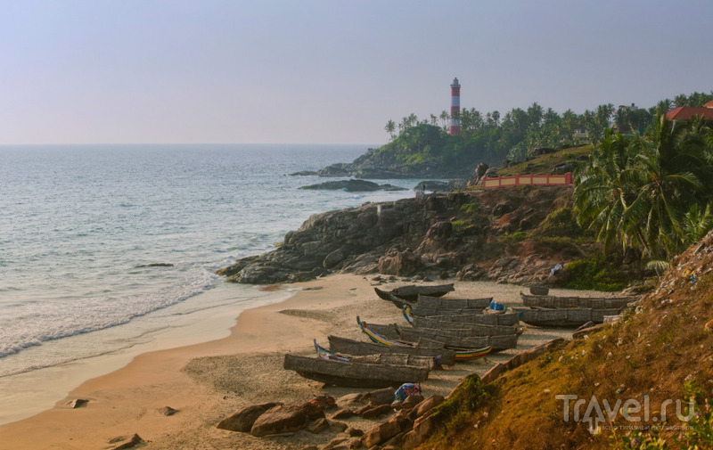 Индия, штат Керала, курорт Ковалам и пляжный отдых с ребёнком / Индия
