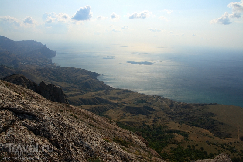 Крымские зарисовки: Эчкидаг и Меганом с высоты 670 метров / Фото с Украины
