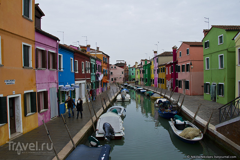 Краски Бурано / Фото из Италии