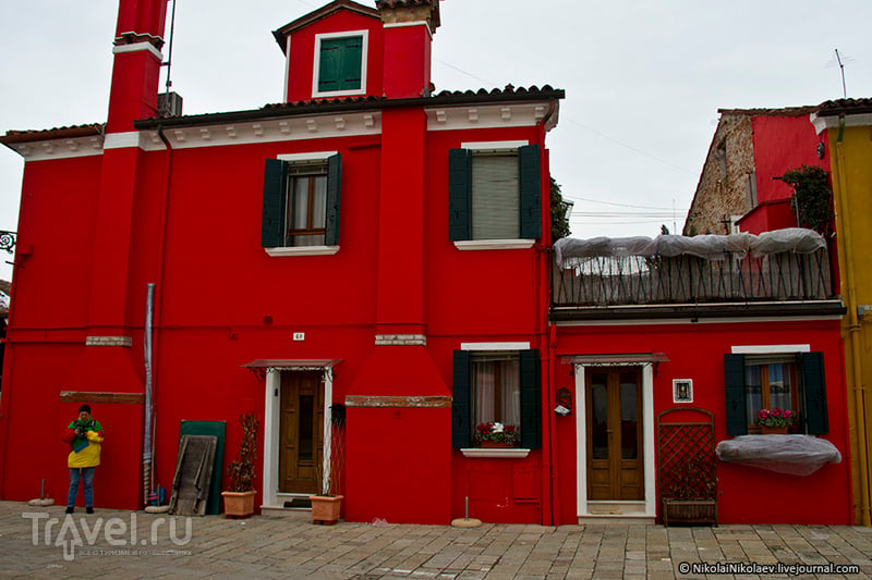 Краски Бурано / Фото из Италии