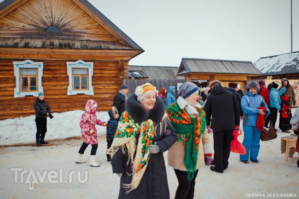 Веселая масленица в деревне Лудорвай / Россия