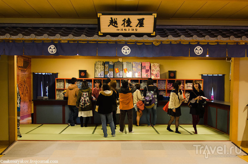 Японские общественные бани Оэдо Онсэн Моногатари / Фото из Японии