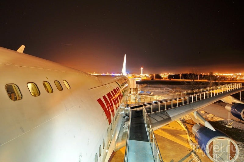 Испытано на себе: отель-самолет Боинг-747 в Стокгольме / Фото из Швеции