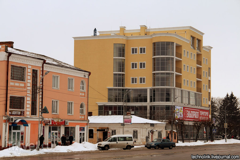 Пестрые дома Бердичева / Украина