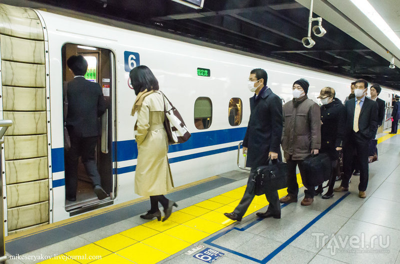Скоростные японские поезда Синкансэны / Япония