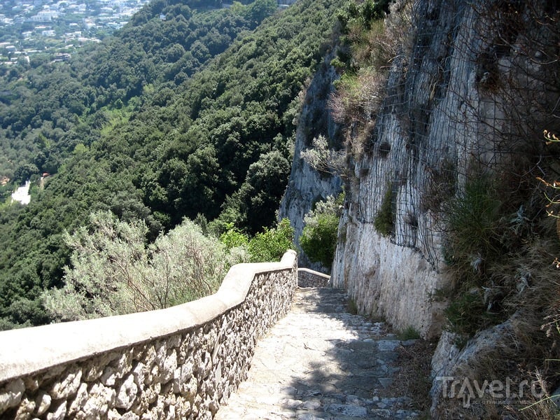 По следам Акселя Мунте на Капри: вилла Сан-Микеле и Финикийская лестница / Италия