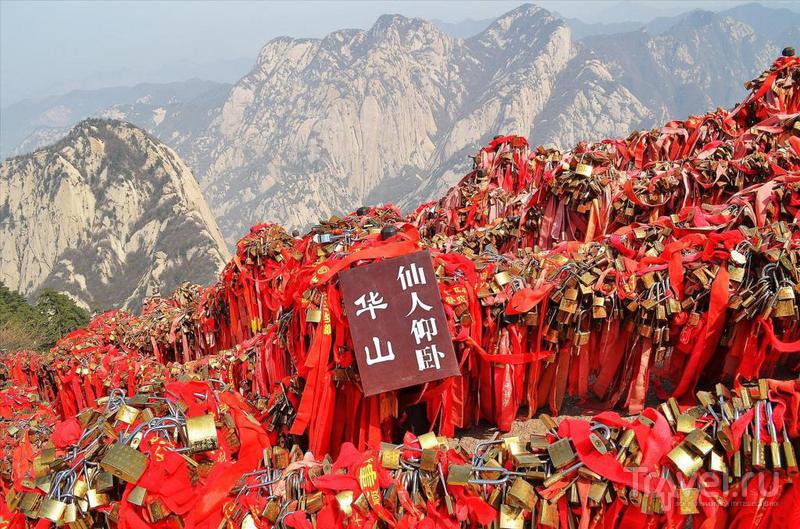 Хуашан - самый опасный горный маршрут Китая / Фото из Китая