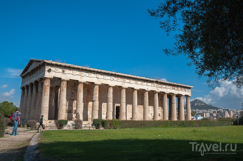 Гефестейон - храм Гефеста в Афинах, Греция / Фото из Греции