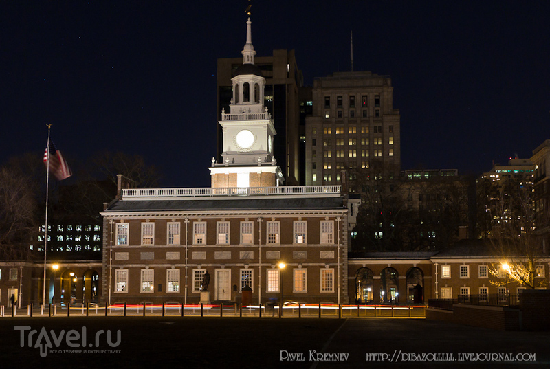 Independence Hall, Зал Независимостив Филадельфии, США / Фото из США
