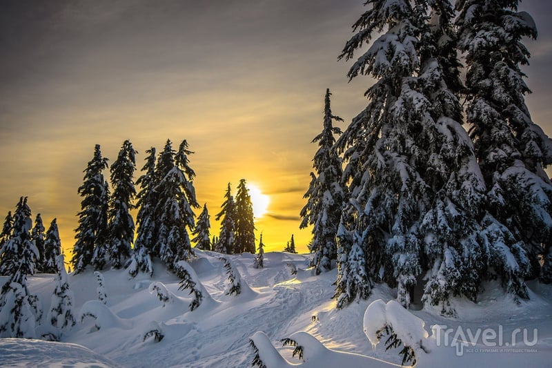 Зимний хайкинг на горе Грауз (Ванкувер, Канада) / Фото из Канады
