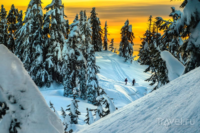 Зимний хайкинг на горе Грауз (Ванкувер, Канада) / Фото из Канады