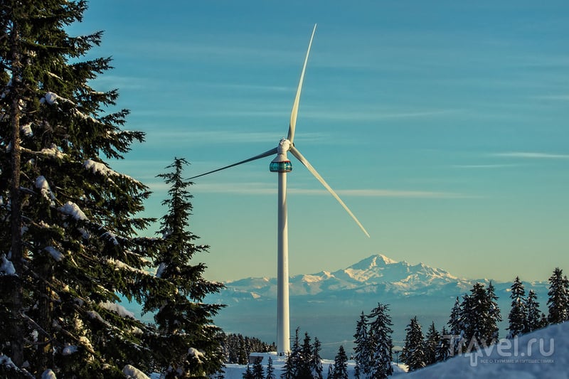 Первый в Северной Америке ветряк, построенный в условиях экстремальной высоты (1200 м) и погоды - Eye of the Wind / Фото из Канады