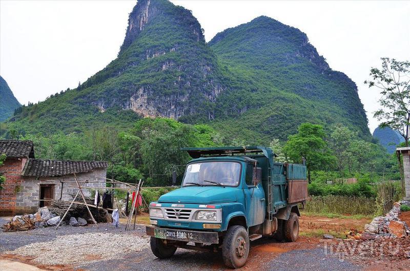 Пешая прогулка на 20 километров по окрестностям Яншо / Китай