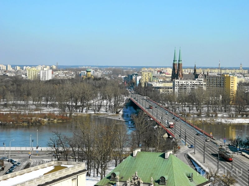 Река Висла в Варшаве, Польша / Фото из Польши