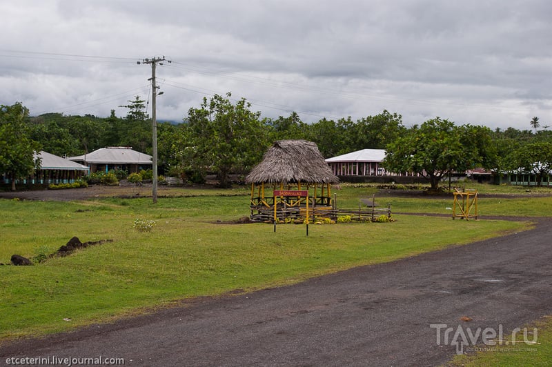 Деревня Сасина, Самоа / Фото с Западного Самоа