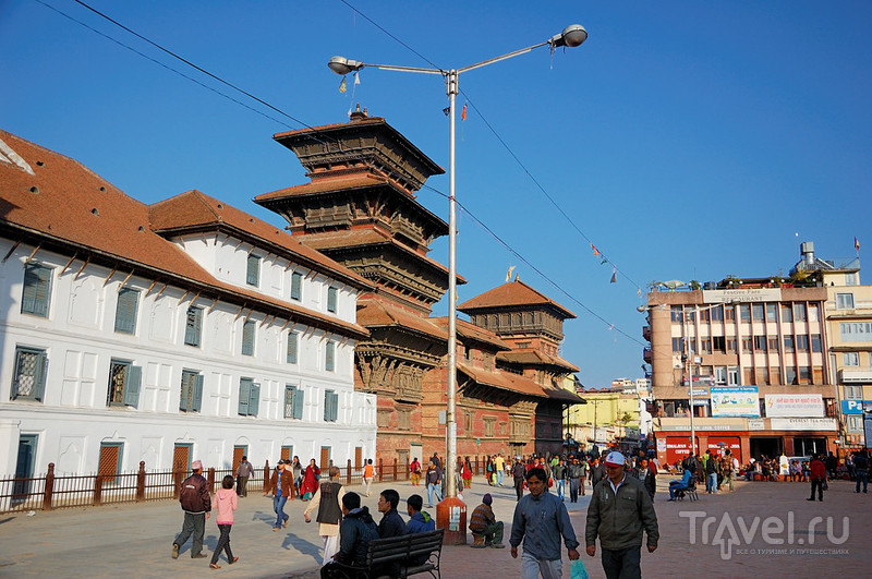 На площади Дурбар в Катманду, Непал / Фото из Непала