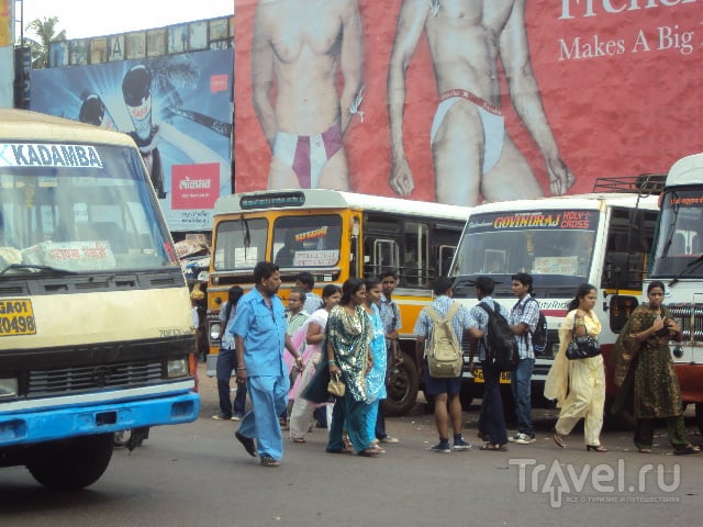 Самый дешевый и самый веселый транспорт в Гоа / Индия