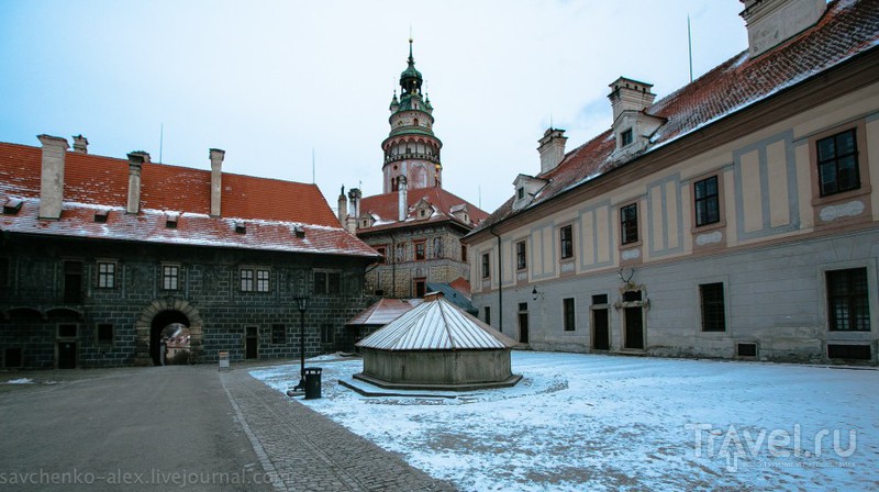 Монастырь Золотая Корона в Чески-Крумлов, Чехия / Фото из Чехии