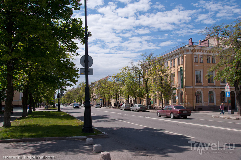 Проспект Ленина в Кронштадте, Россия / Фото из России