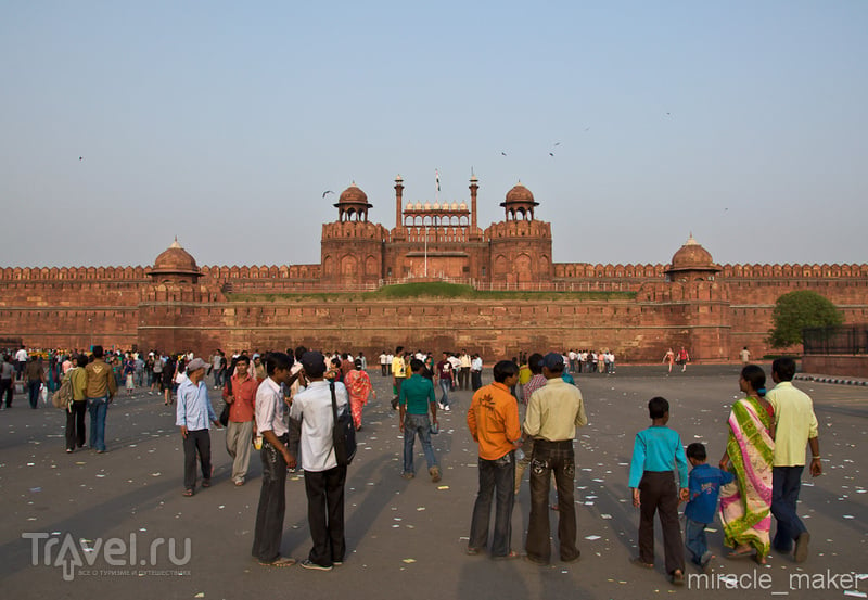 Красный форт в Дели, Индия / Фото из Индии