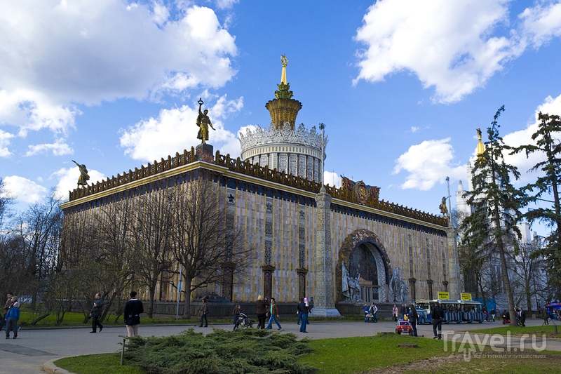 Выставочный павильон Украинской ССР в Москве, Россия / Фото из России