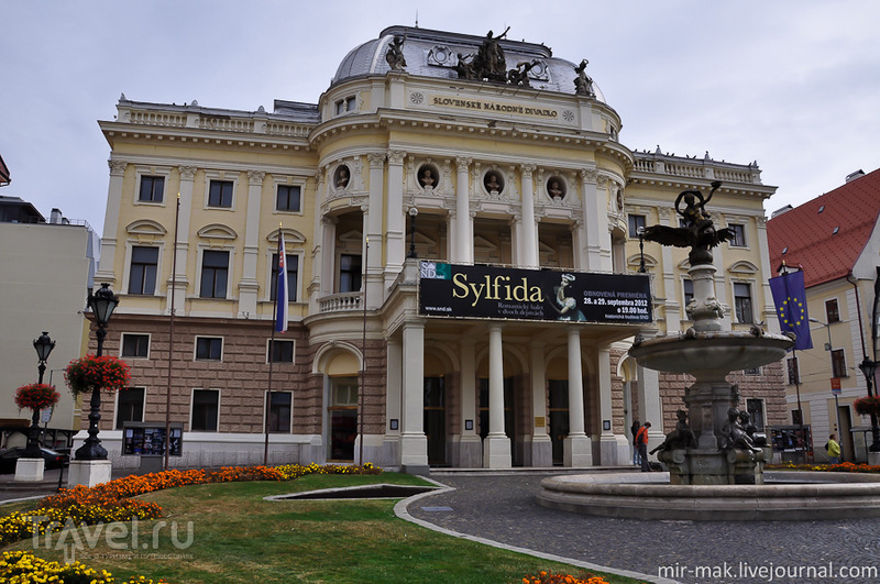 Словацкий национальный театр оперы и балета / Фото из Словакии