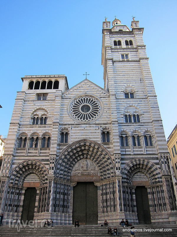 Собор Св.Лаврентия (Cattedrale di San Lorenzo)  в Генуе, Италия / Фото из Италии
