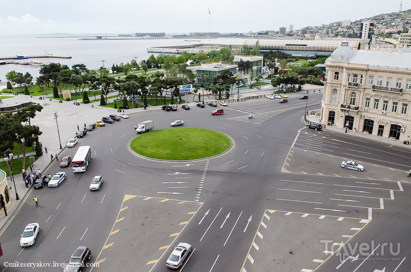 Проспект Нефтяников в Баку, Азербайджан / Фото из Азербайджана