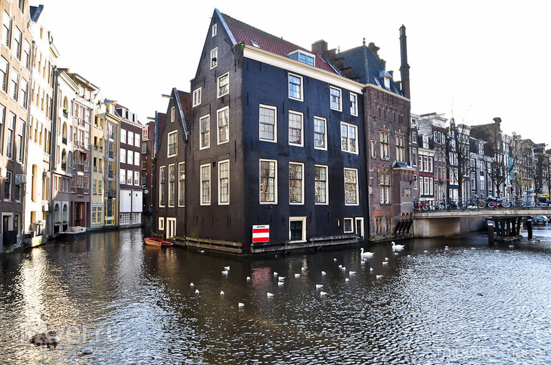 Улицы и каналы Амстердама / Фото из Нидерландов