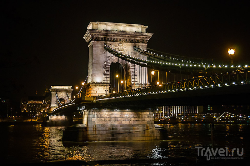 По вечернему Будапешту под дождем! / Фото из Венгрии