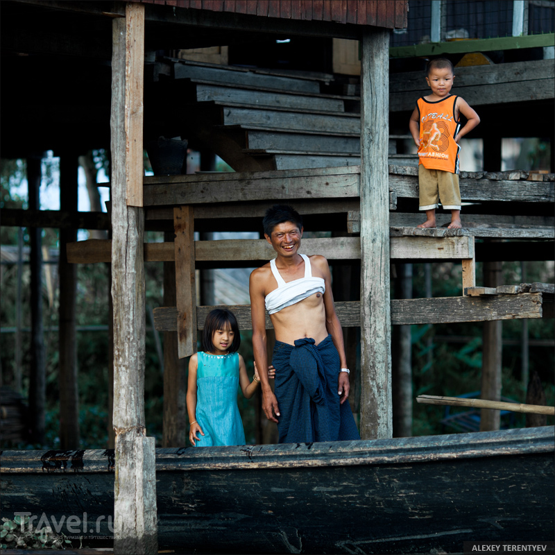 Мьянма: жизнь на воде / Фото из Мьянмы
