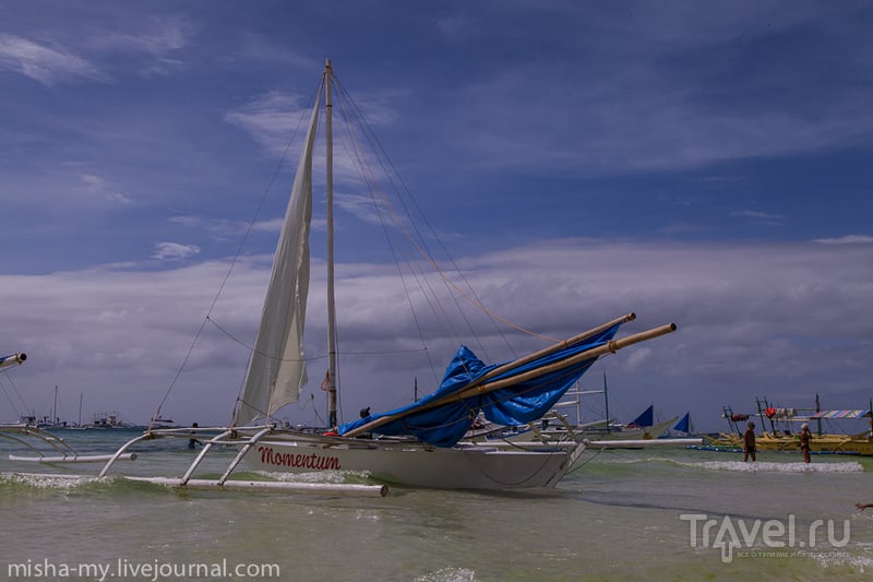 Боракай. Белый пляж, прогулка на лодке / Фото с Филиппин