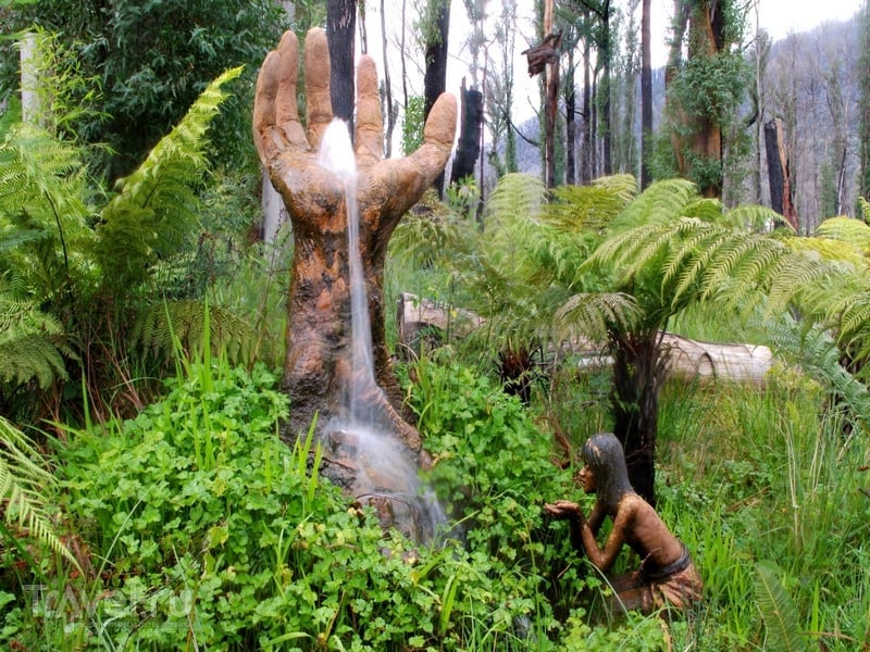 Сад скульптур Бруно Торфса в Австралии - единение идей творца и природных стихий / Австралия