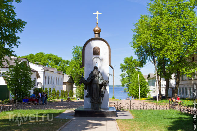 Прогулка по городу Калязин / Россия
