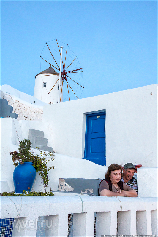 Старые ветряные мельницы Кикладских островов / Фото из Греции